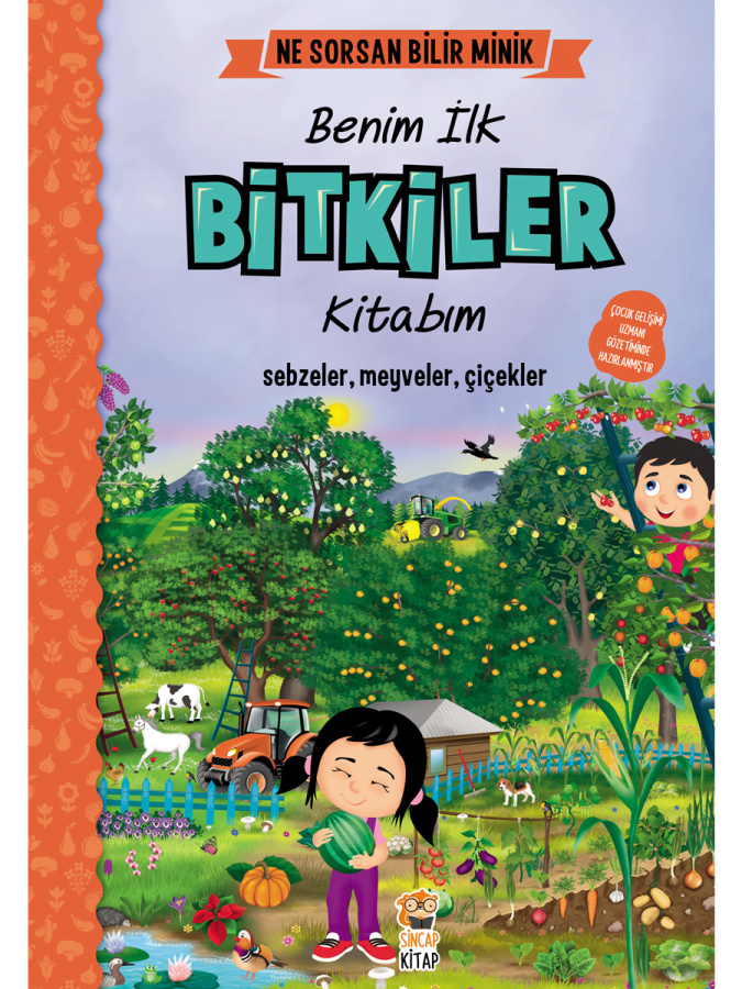 Ne Sorsan Bilir Minik - Benim İlk Bitkiler Kitabım - 1