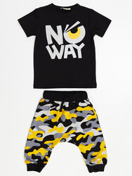 No Way Boy T-shirt&Baggy Set - Thumbnail