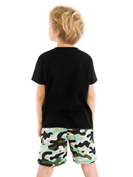 Nope Boy T-shirt&Shorts Set - Thumbnail