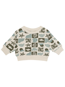 Okyanus Desen Sweatshirt - 2