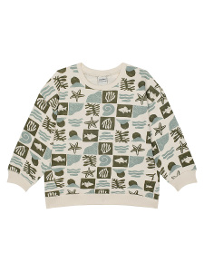 Okyanus Deseni Sweatshirt - 2