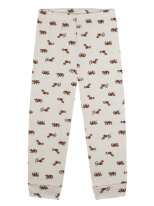 Organik Bej Erkek Çocuk Pijama Takımı - 3