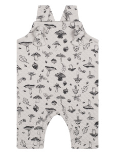 Organik Bej Kapitone Bebek Salopet - Antebies