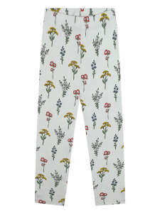 Organik Bej Uzun Kollu Kız Çocuk Pijama Takımı - 3