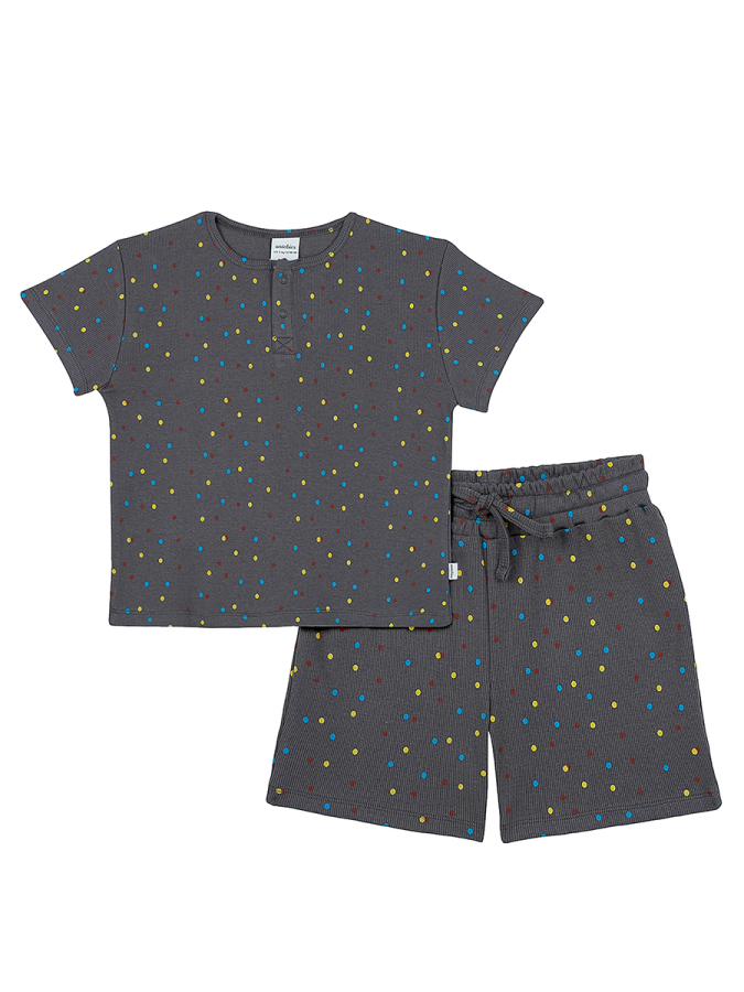 Organik Bel Lastikli Erkek Çocuk Pijama Takımı - 2