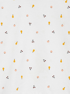 Organik Beyaz Kız Bebek Sweatshirt - 2