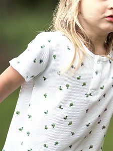 Organik Beyaz Minik Ördek Erkek Çocuk Pijama Takım - 5