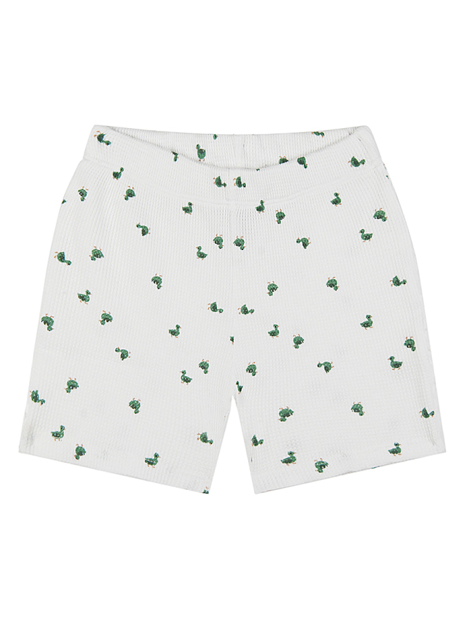 Organik Beyaz Minik Ördek Erkek Çocuk Pijama Takım - 7