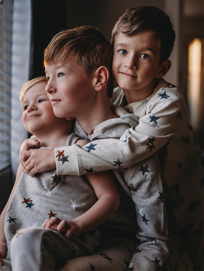 Organik Gri Polarlı Erkek Bebek Salopet - 5