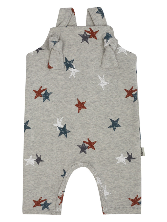 Organik Gri Polarlı Erkek Bebek Salopet - 2