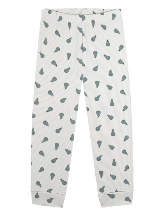 Organik Gri Yeşil Erkek Çocuk Pijama Takımı - 3