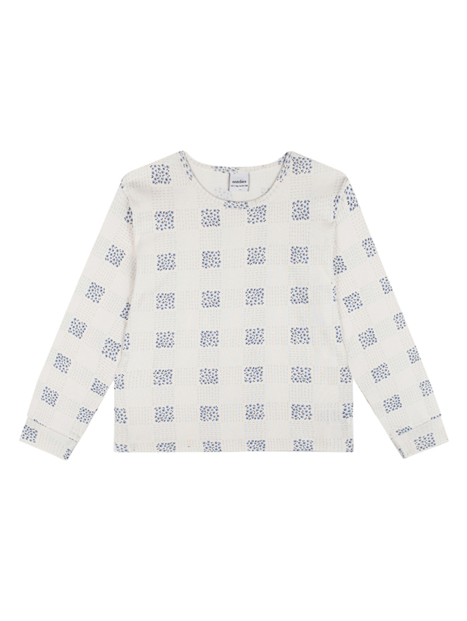 Organik Krem Uzun Kollu Kız Çocuk Pijama Takımı - 2