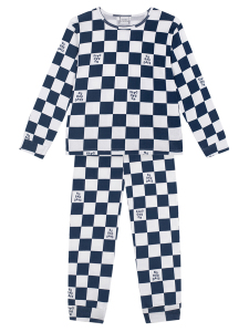 Organik Lacivert No Bad Days Erkek Çocuk Pijama Takımı - 2