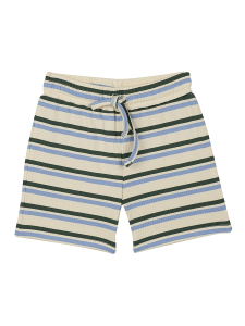Organik Mavi Tshirt Şort Erkek Çocuk Pijama Takımı - 6