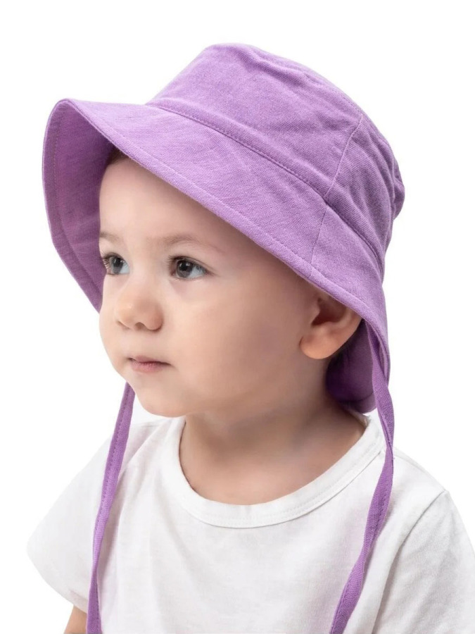 Organik Pamuk Müslin Bebek Şapkası - Duman - 1