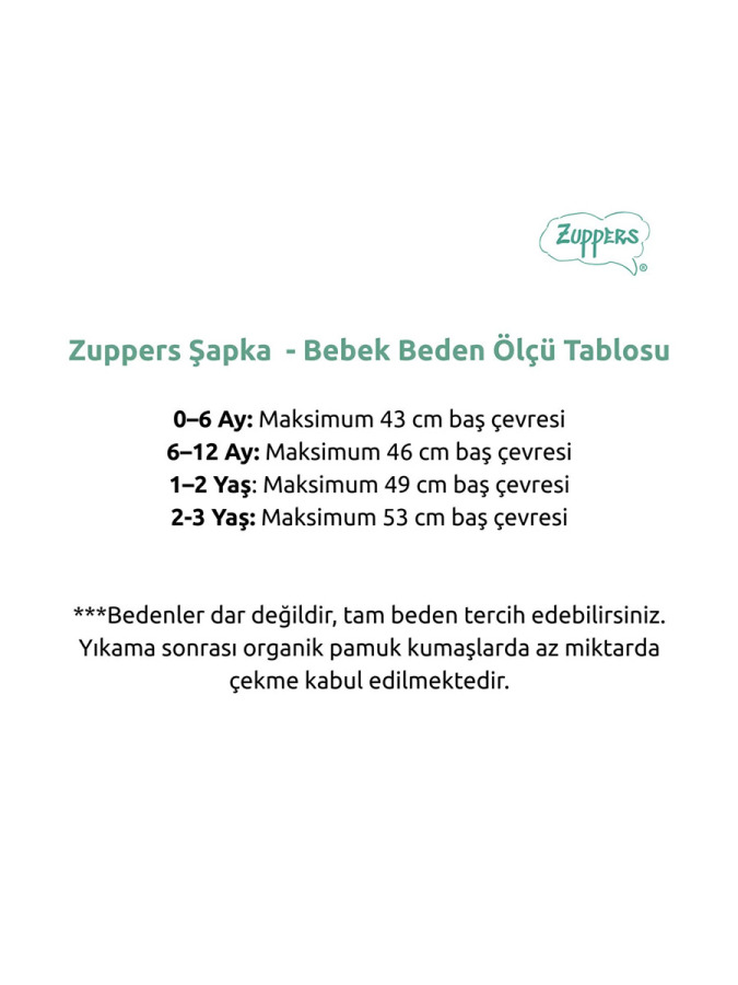 Organik Pamuk Müslin Bebek Şapkası - Mint - 4