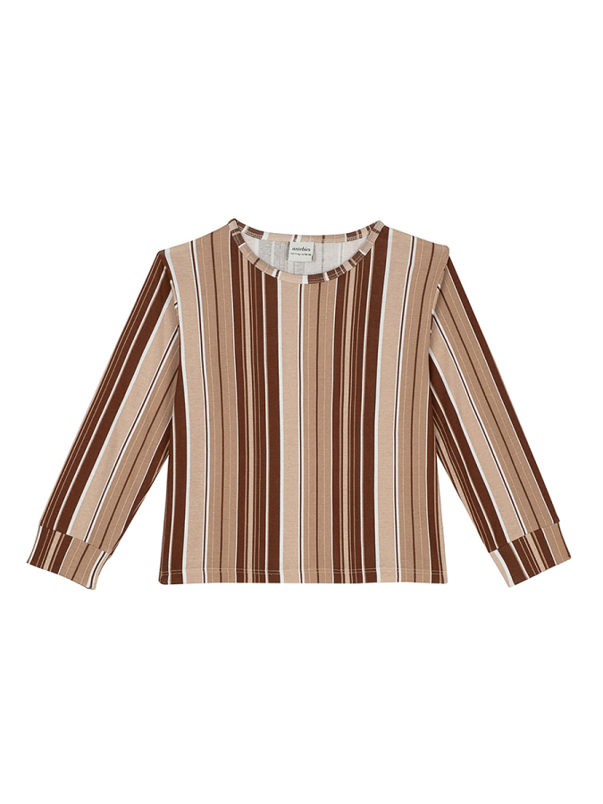 Organik Pembe Uzun Kollu Kız Çocuk Pijama Takımı - 3