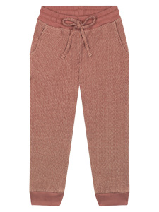 Organik Turuncu Kapüşonlu Kız Çocuk Eşofman Takımı - 4