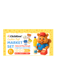 Oyun Hamuru Sevimli Patiler Serisi - Market Set - Childgen