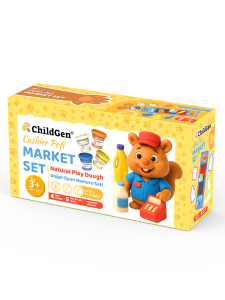 Oyun Hamuru Sevimli Patiler Serisi - Market Set - 2