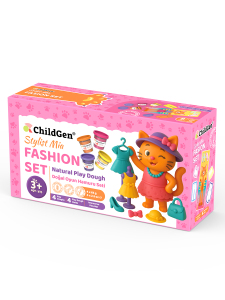 Oyun Hamuru Sevimli Patiler Serisi -Moda Set - Childgen