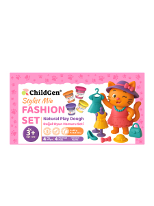 Oyun Hamuru Sevimli Patiler Serisi -Moda Set - 2
