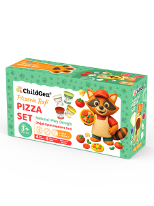 Oyun Hamuru Sevimli Patiler Serisi - Pizza Set - 2