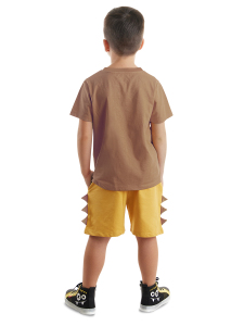Oyuncu Dino Erkek Çocuk Yazlık T-shirt Şort Takım - 2