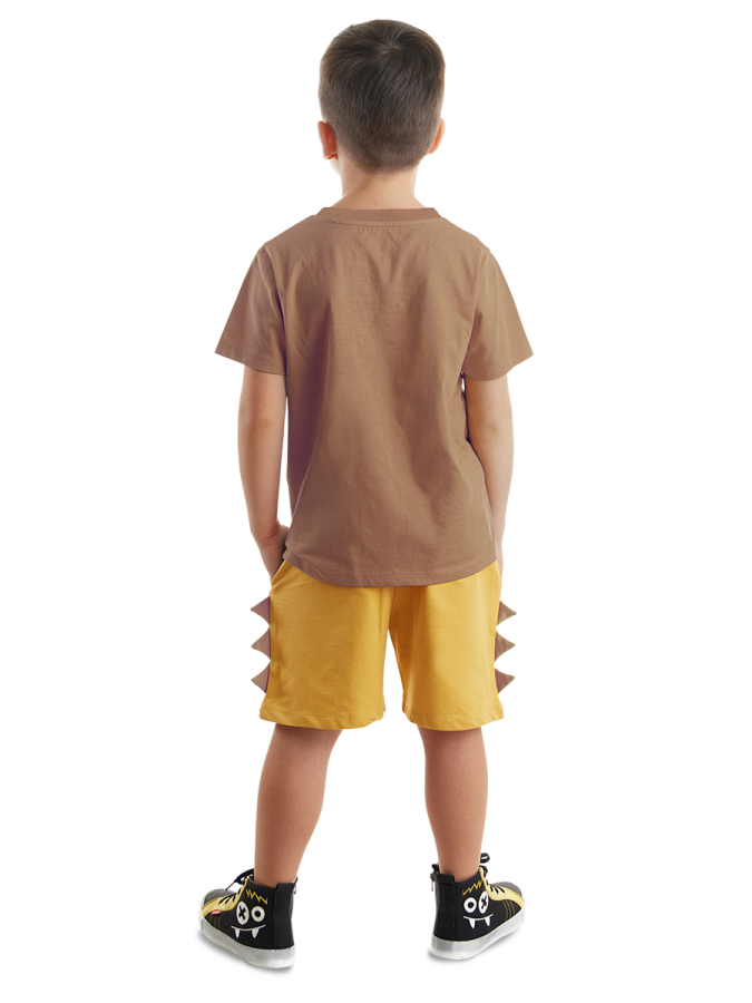 Oyuncu Dino Erkek Çocuk Yazlık T-shirt Şort Takım - 2