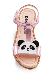 Panda Kız Çocuk Sandalet - Thumbnail