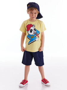 Panda Star Boy T-shirt&Shorts Set - MSHB&G