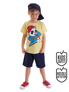 Panda Star Boy T-shirt&Shorts Set - MSHB&G