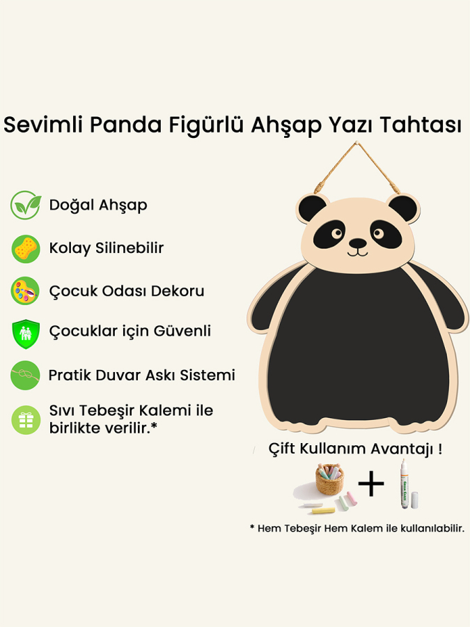 Panda Yazı Tahtası - 4