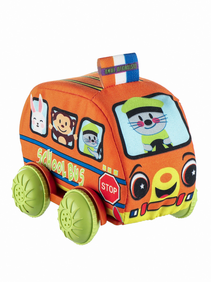 Peluş Okul Otobüsü Bebek Oyuncağı - 1