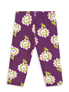 Kız Çocuk Takım Çiçekli T-shirt Tayt İlkbahar Yaz 3-10 Yaş - 10