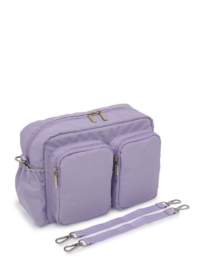 Pembe DuoPack Çok Gözlü Anne Bebek Çantası - 5