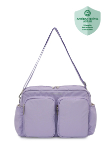 Pembe DuoPack Çok Gözlü Anne Bebek Çantası - Carry Bliss