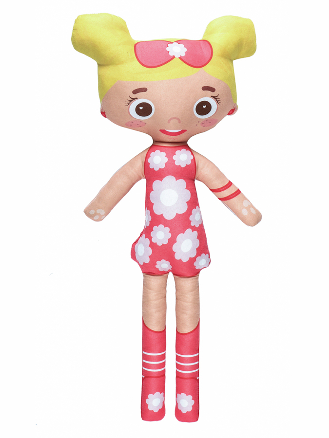 Pembe Kız Bebek Oyuncak - 1