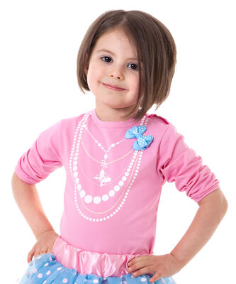 Pembe Kolyeli Body - 1