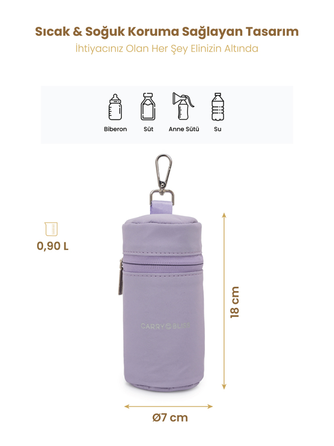 Pembe MilkMate Biberon ve Anne Sütü Taşıma Çantası - 2