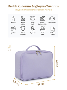 Pembe TidyPack Bebek Bez Düzenleme Çantası - 2