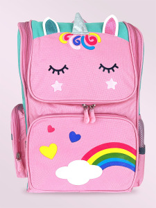Pembe Unicorn İlkokul Çantası - 2