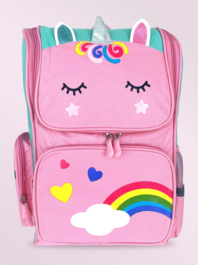 Pembe Unicorn İlkokul Çantası - 2