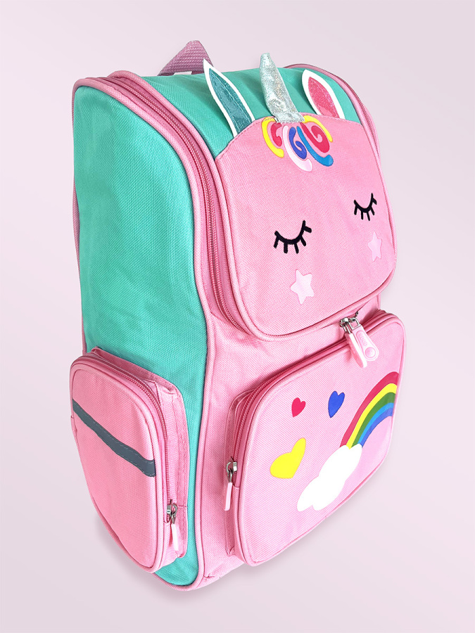 Pembe Unicorn İlkokul Çantası - 3