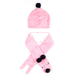 Pinky Hat&Scarf Set - Thumbnail