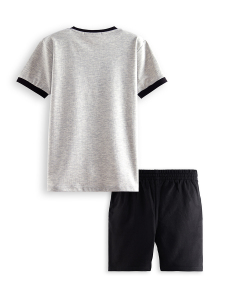 Pirate Boy Grey T-shirt&Shorts Set - 5
