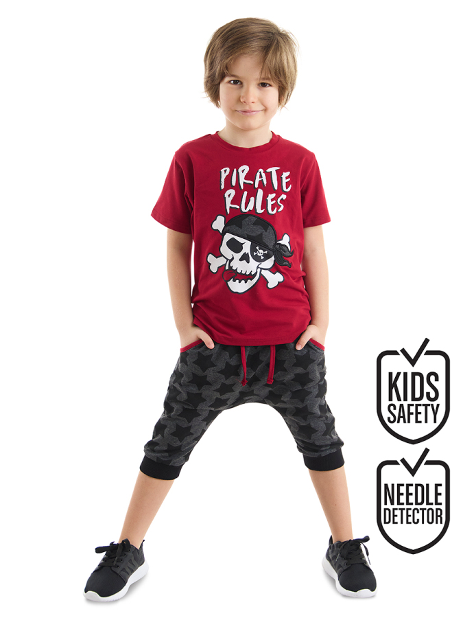 Pirate Rules Boy T-shirt&Harem Pants Set - 1