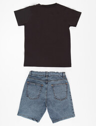Pirates Jean Shorts Set - 4