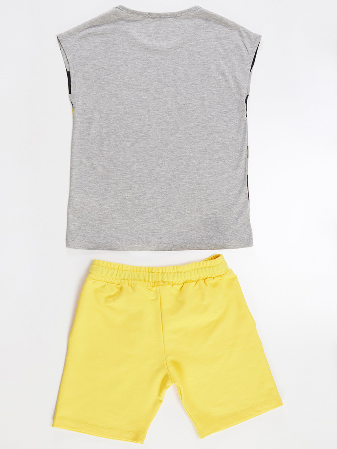 Pixel Monsters Boy T-shirt&Shorts Set - 4