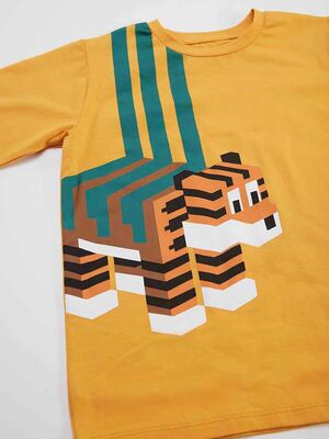 Pixel Tiger Boy T-shirt&Pants Set - 5